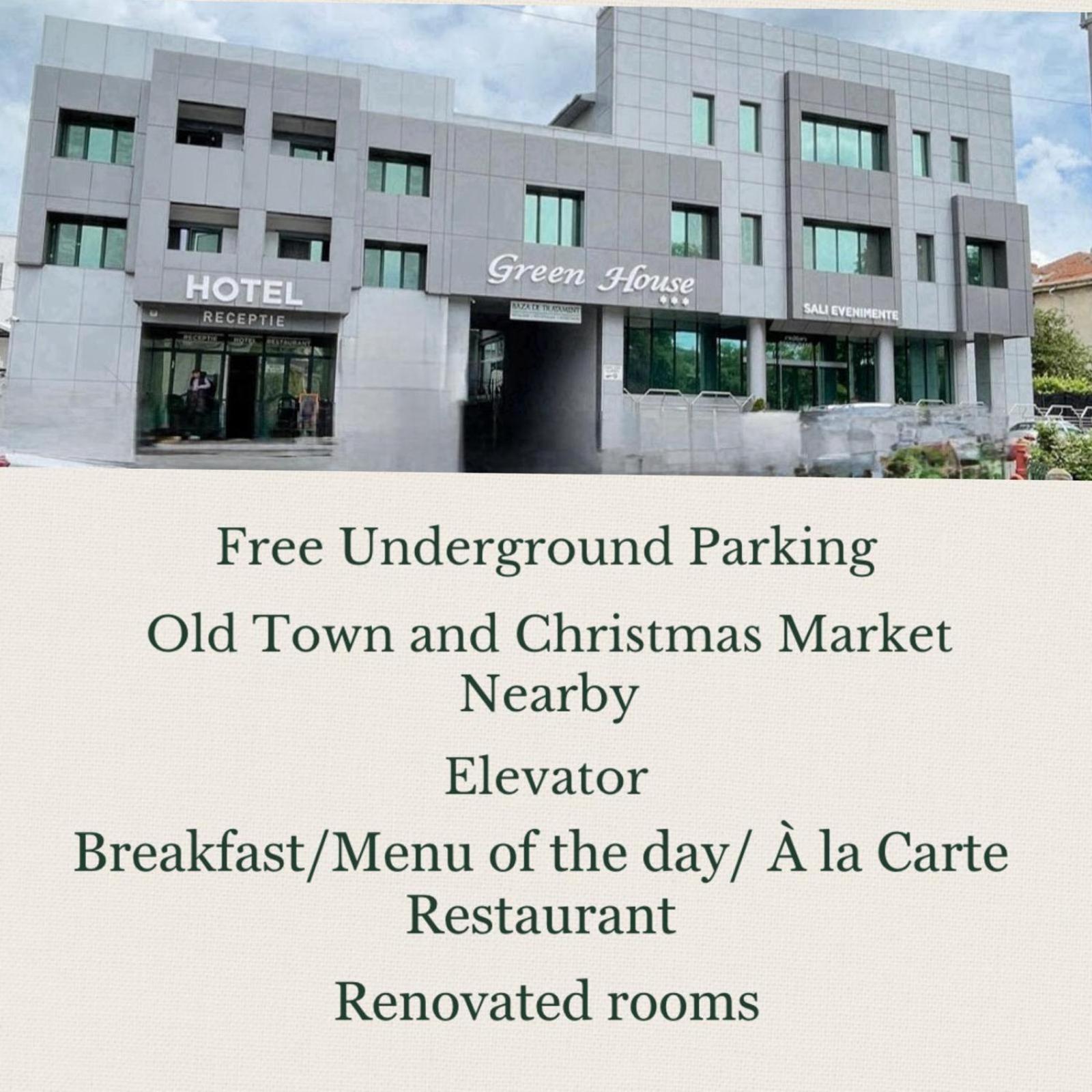Hotel Green House Крайова Экстерьер фото